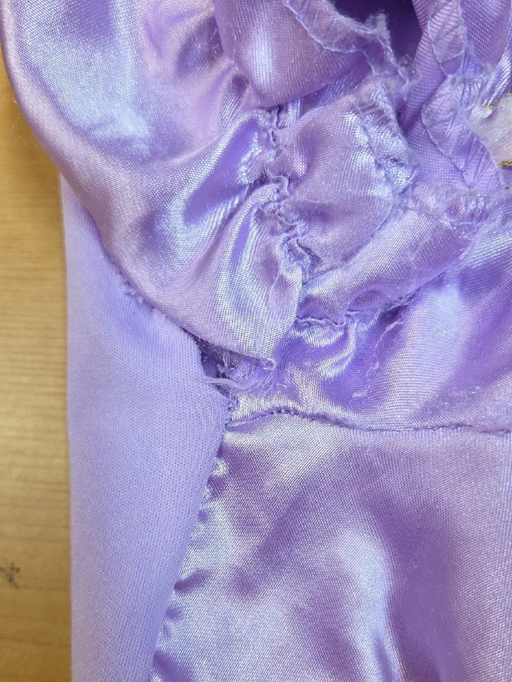 Disney Princess Costume Dress Rapunzel Purple Lavender Size Girl S (4-6) - Picture 8 of 8